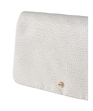 BORBONESE CLASSICA Mini shoulder bag white cotton - Women&rsquo;s Bags - 3