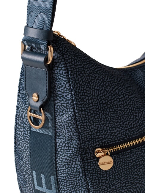 LUNA BAG MEDIUM LUNA Hobo bag, Medium blue lapis - Women&rsquo;s Bags