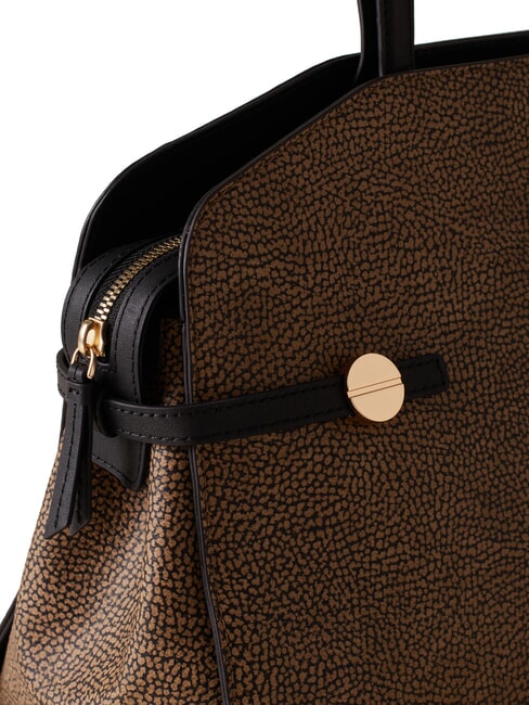 GEMINI Shoulder shopping bag natural op / black - Women&rsquo;s Bags