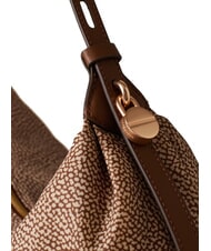 BORBONESE PRIVE Hobo shoulder bag Beiger sea - Women&rsquo;s Bags - 4