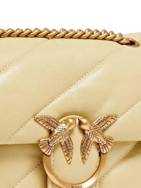 MINI LOVE BAG Nappa bag vanilla yellow-antique gold - Women&rsquo;s Bags