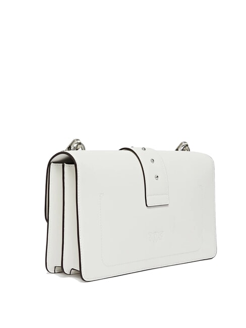 LOVE ONE Shoulder bag with flap white cloud-matt. silver - Women&rsquo;s Bags