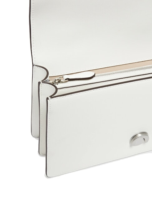 LOVE ONE Shoulder bag with flap white cloud-matt. silver - Women&rsquo;s Bags