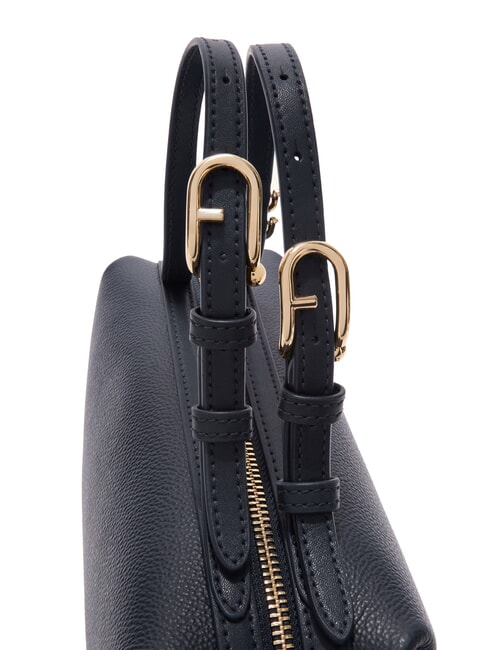 DOUBLE Leather satchel bag with shoulder strap ink blue - Women&rsquo;s Bags