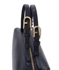 FURLA DOUBLE Leather satchel bag with shoulder strap ink blue - Women&rsquo;s Bags - 3