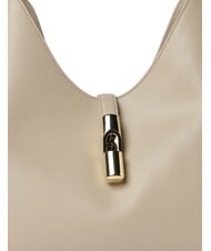 FURLA GOCCIA Leather shoulder bag linen - Women&rsquo;s Bags - 3