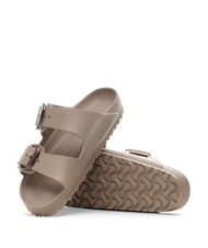 BIRKENSTOCK ARIZONA BIG BUCKLE EVA 2-strap slipper with buckles gray taupe - Women&rsquo;s shoes - 6