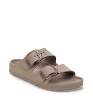 BIRKENSTOCK ARIZONA BIG BUCKLE EVA 2-strap slipper with buckles gray taupe - Women&rsquo;s shoes - 3