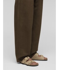 BIRKENSTOCK ARIZONA BIG BUCKLE 2-strap leather slipper brown tobacco - Women&rsquo;s shoes - 5