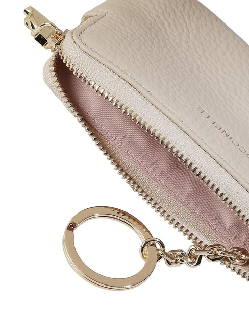 C-ME SOFTY  Leather key case/coin purse sandshell - Women&rsquo;s Wallets