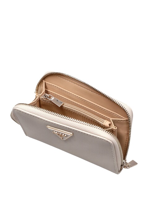 LAUREL 2 Medium saffiano print wallet bone - Women&rsquo;s Wallets