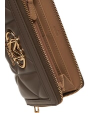 LOVE MOSCHINO EMBOSSED Medium zip-around wallet mud - Women&rsquo;s Wallets - 2