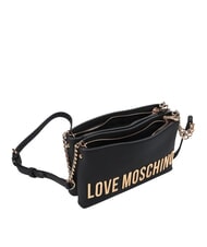 LOVE MOSCHINO BOLD LOVE Shoulder strap Black - Women&rsquo;s Bags - 3