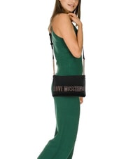 LOVE MOSCHINO BOLD LOVE Shoulder strap Black - Women&rsquo;s Bags - 4