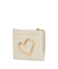 LOVE MOSCHINO HEART TURNLOCK Card holder / Coin purse ivory - Women&rsquo;s Wallets - 2