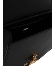 LOVE MOSCHINO HEART TURNLOCK Mini handbag with shoulder strap Black - Women&rsquo;s Bags - 4