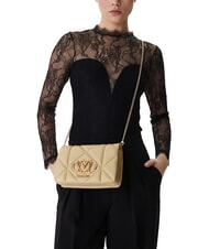 LOVE MOSCHINO EMBOSSED Large zip-around wallet mud - Women&rsquo;s Wallets - 5