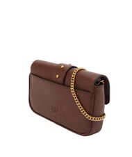 PINKO LOVE ONE POCKET Leather shoulder bag - Women&rsquo;s Bags