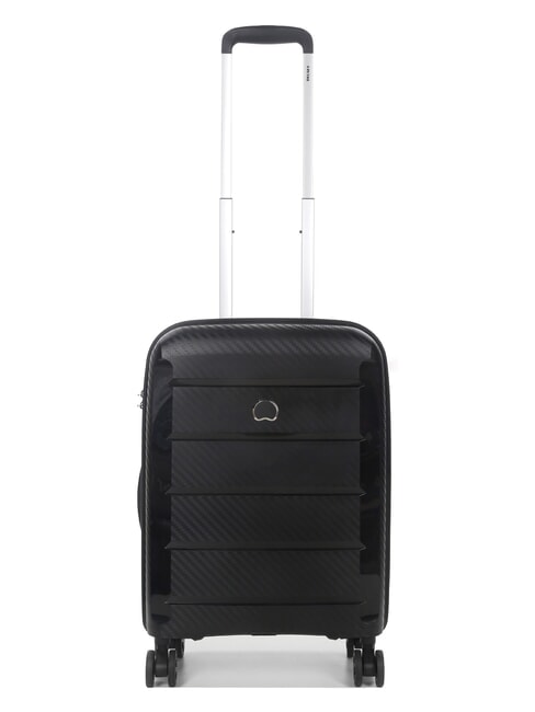 BINALONG Set of 3 trolleys: cabin+medium, large exp Black - Trolley Set