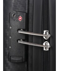 DELSEY BINALONG Set of 3 trolleys: cabin+medium, large exp Black - Trolley Set - 7