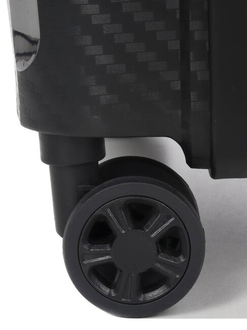 BINALONG Set of 3 trolleys: cabin+medium, large exp Black - Trolley Set