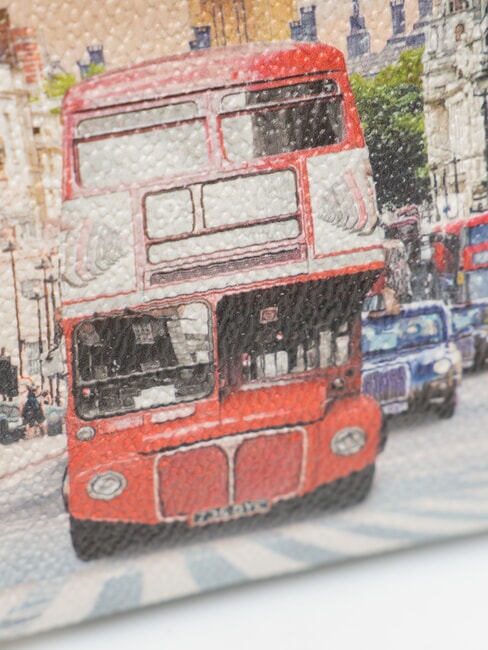 YESBAG Small clutch bag with shoulder strap London Rainbow - Women&rsquo;s Bags