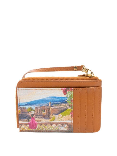 YESBAG Flat card holder with zip and wristlet Taormina summer - Women&rsquo;s Wallets