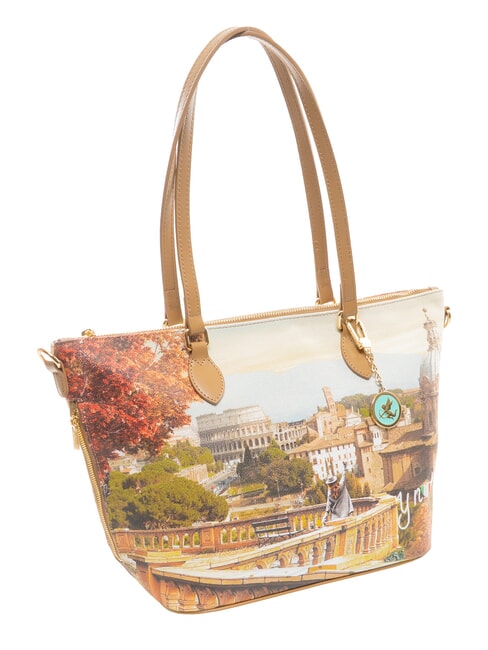 YESBAG Medium shoulder shopping bag Rome landscape - Women&rsquo;s Bags