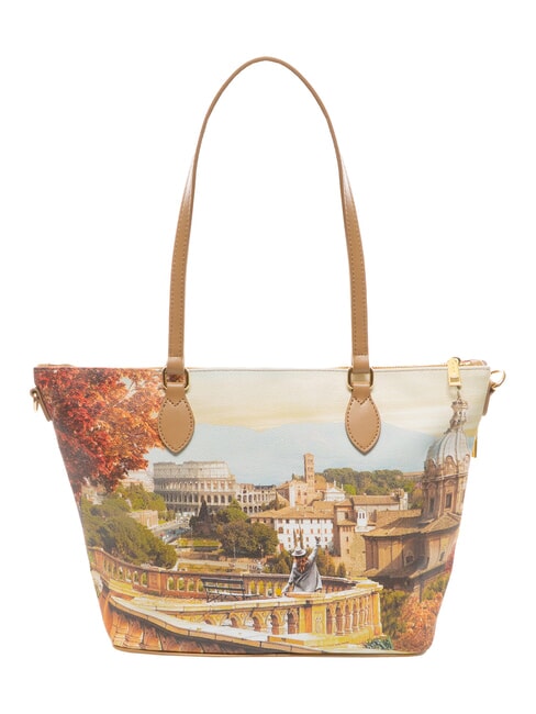 YESBAG Medium shoulder shopping bag Rome landscape - Women&rsquo;s Bags