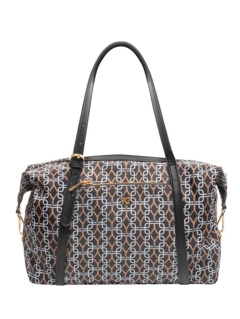 AUDREY All-over logo shoulder bag BLACK - Women&rsquo;s Bags