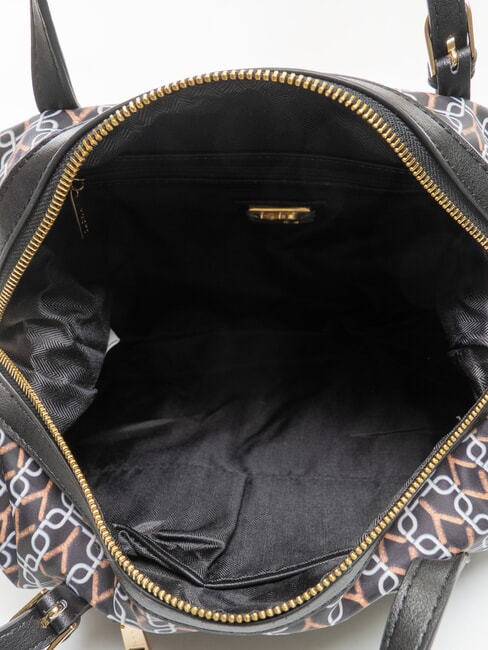 AUDREY All-over logo shoulder bag BLACK - Women&rsquo;s Bags