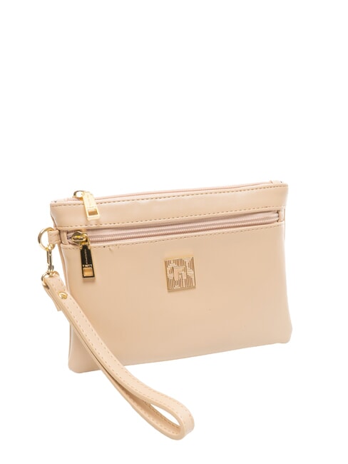 LUCY Small clutch bag with wristlet sand - Women&rsquo;s Bags