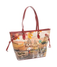 YNOT YESBAG Large shopping bag Rome raining - Women&rsquo;s Bags - 2
