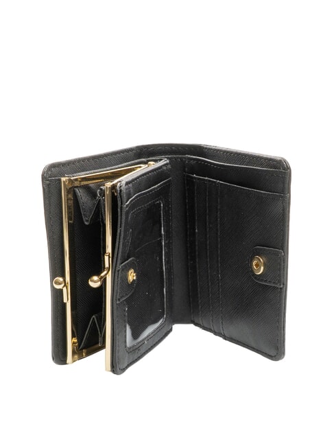 LUCY Compact coin purse wallet BLACK - Women&rsquo;s Wallets