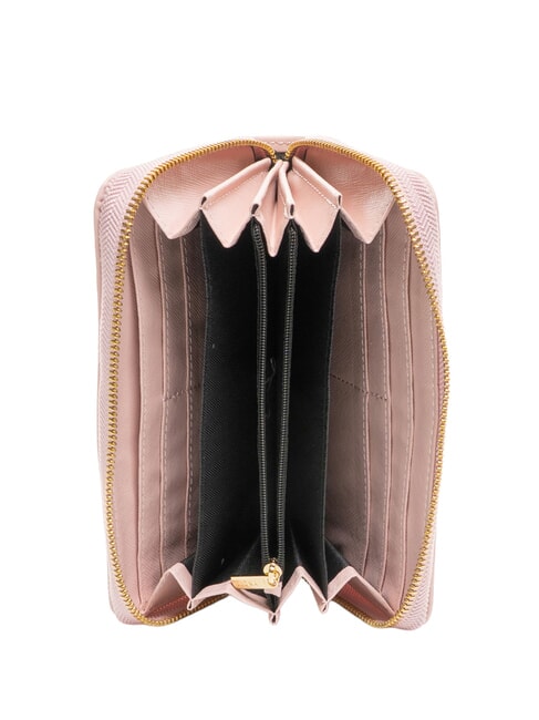 LUCY Large zip-around wallet blush - Women&rsquo;s Wallets