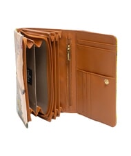 YNOT YESBAG Medium wallet with flap yellow flower - Women&rsquo;s Wallets - 2