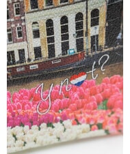 YNOT YESBAG Medium clutch bag with cuff tulips - Women&rsquo;s Bags - 3