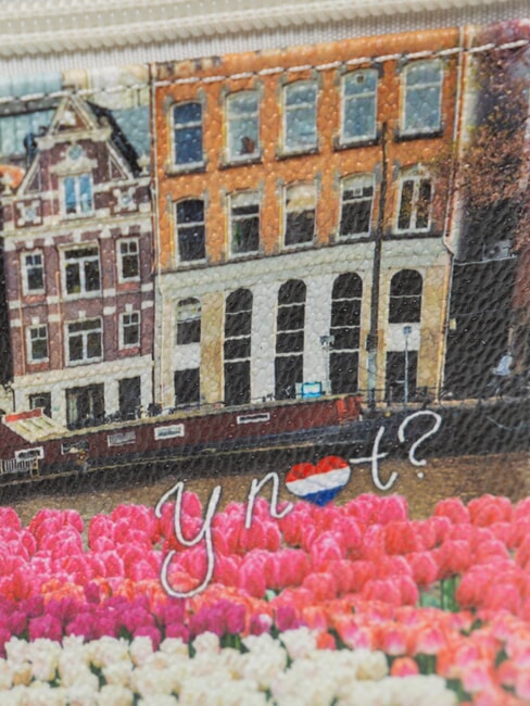 YESBAG Medium clutch bag with cuff tulips - Women&rsquo;s Bags