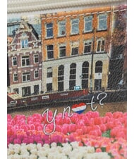 YNOT YESBAG Medium clutch bag with cuff tulips - Women&rsquo;s Bags - 3