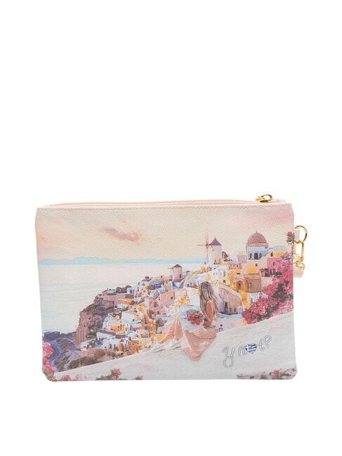YESBAG Medium clutch bag with cuff Greece sunset - Women&rsquo;s Bags
