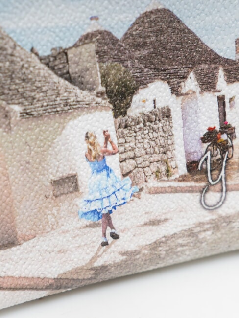 YESBAG Medium clutch bag with cuff Alice in Trulli - Women&rsquo;s Bags