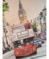 YNOT YESBAG Medium clutch bag with cuff London Rainbow - Women&rsquo;s Bags - 3