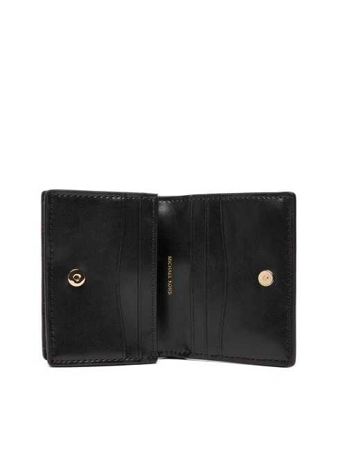 HAMILTON MODERNE Small leather card holder black - Women&rsquo;s Wallets