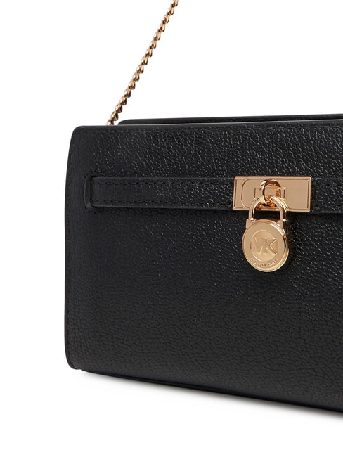 HAMILTON MODERNE Clutch bag with metal shoulder strap black - Women&rsquo;s Bags