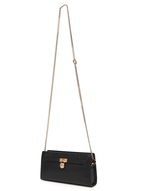 HAMILTON MODERNE Clutch bag with metal shoulder strap black - Women&rsquo;s Bags