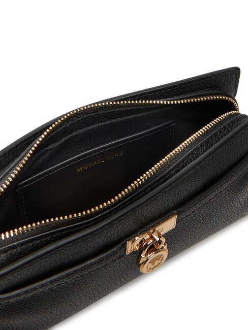 HAMILTON MODERNE Clutch bag with metal shoulder strap black - Women&rsquo;s Bags