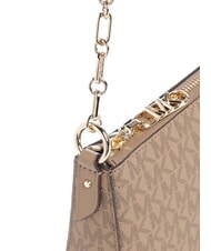 MICHAEL KORS EMPIRE Shoulder bag with all-over logo husk - Women&rsquo;s Bags - 2