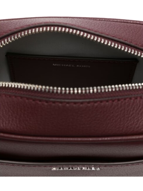 JET SET Medium leather camera case bag oxblood - Women&rsquo;s Bags