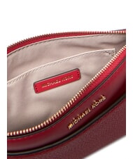 MICHAEL KORS JET SET Leather shoulder clutch bag crimson - Women&rsquo;s Bags - 6