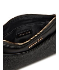 MICHAEL KORS JET SET Leather shoulder clutch bag black - Women&rsquo;s Bags - 6